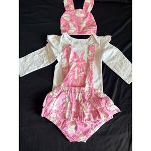 Girls "My First Easter" Outfit Sz 3-6 Months NWT